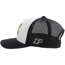 Load image into Gallery viewer, HOOey Purdue University  (Black/White/ Gold) - Trucker Cap
