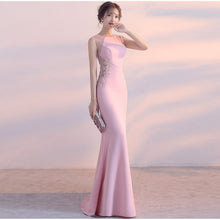 Load image into Gallery viewer, Evening Dress Women Cocktail Host Slim Fit Elegant Five Colors Party Dress Maxi Dress
