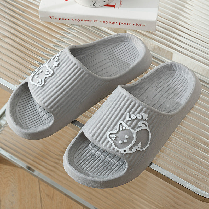 Cute Cat Slippers | Summer Women Home Shoes