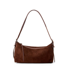 Load image into Gallery viewer, Women's Genuine Leather Crossbody Bag – Retro Soft Deerskin Shoulder Bag with Multi-Pocket Organizer
