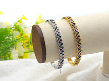 Load image into Gallery viewer, Colorful CZ Micro Pave Bracelet,X79