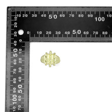 Load image into Gallery viewer, Gold Hammered Irregular Bar Statement Adjustable Ring, Sku#LD650