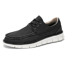 Load image into Gallery viewer, Men's Breathable Canvas Casual Shoes - Lightweight Lace-Up Sneakers for Everyday Wear