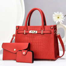 Load image into Gallery viewer, Women's Large-Capacity PU Leather Tote Bag &amp; Handbag | Urban Minimalist Shoulder Bag