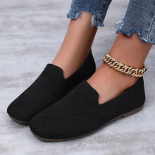 Load image into Gallery viewer, Women's Flyknit Casual Flat Sneakers | Lightweight Breathable Knit Slip-On Shoes