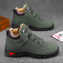 Load image into Gallery viewer, Men's All-Season Genuine Leather Work Shoes - Breathable Non-Slip Casual Boots