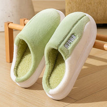 Load image into Gallery viewer, Thick-Sole Plush Slippers | Fleece-Lined Non-Slip Indoor Slippers for Men &amp; Women