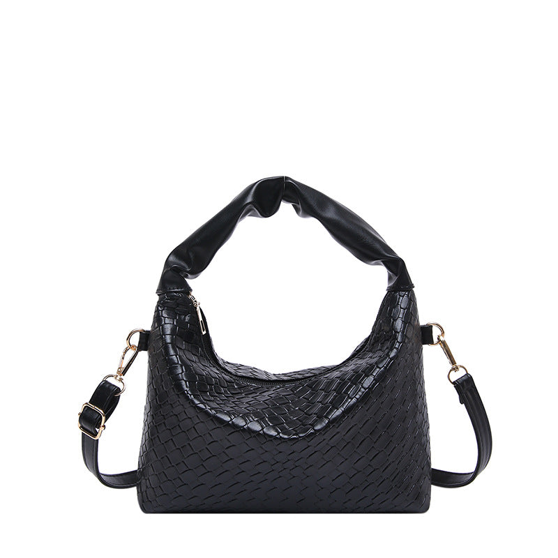 Large Capacity PU Leather Shoulder Bag