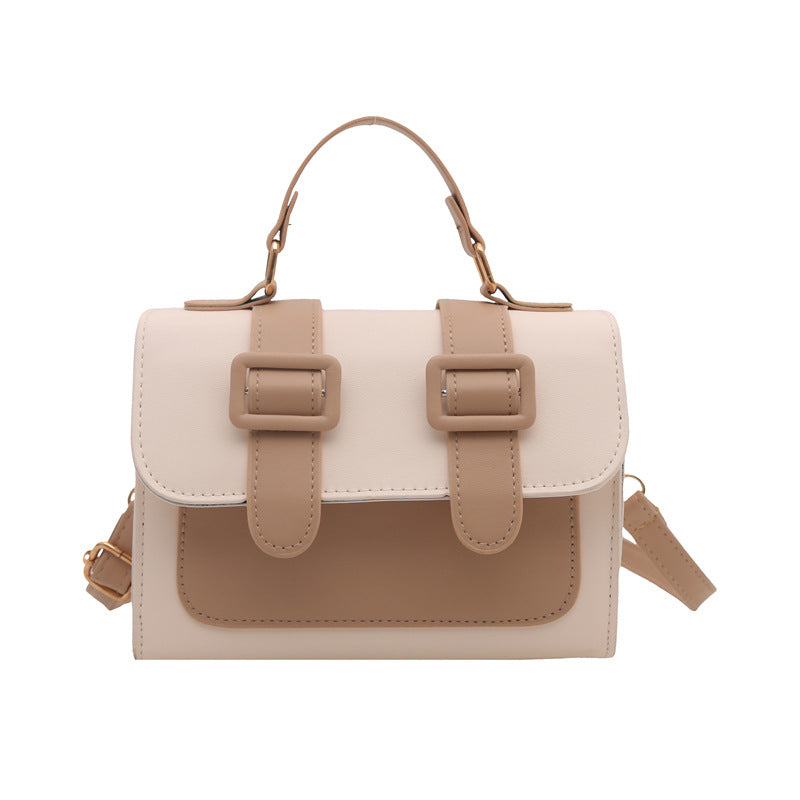 Trendy Small Square Underarm Crossbody Bag for Women - PU Leather Streetwear Shoulder Bag