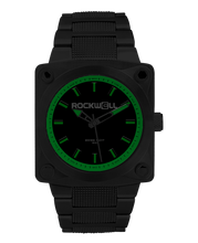 Load image into Gallery viewer, 747 (Black/Green) Watch