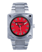 Load image into Gallery viewer, 747 (Silver/Red) Watch