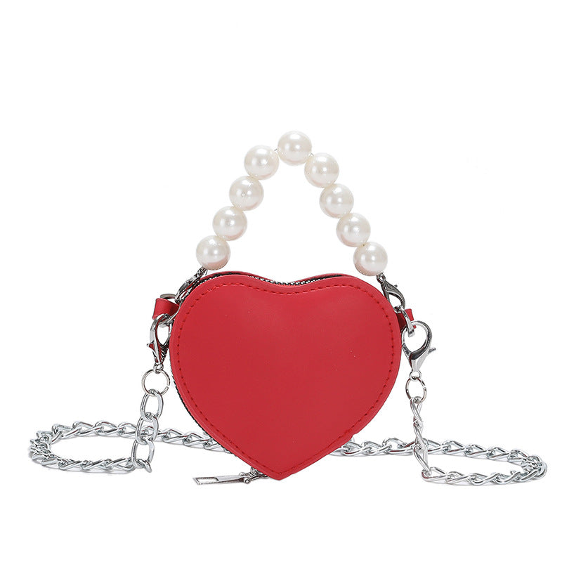 Heart-Shaped Crossbody Bag