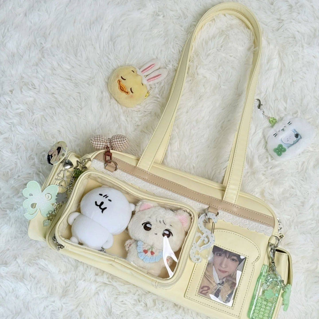 Women's PU Leather Cartoon Crossbody Shoulder Bag – Adjustable Strap | Sarah Express