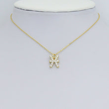 Load image into Gallery viewer, Gold White Pearl Zodiac Symbol Charm Pendant,Sku#A482