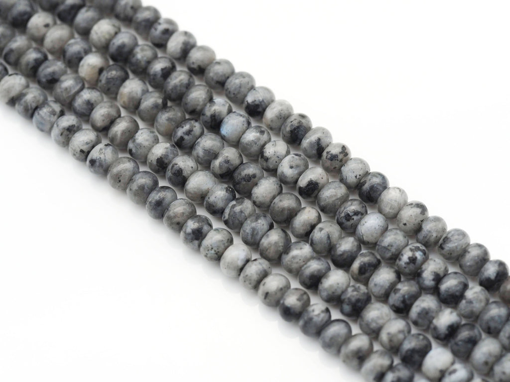 Genuine Lavikite Rondelle Smooth Beads, 4x6mm, Sku#U1422