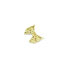 Load image into Gallery viewer, Colorful CZ Gold Bow knot connector Charm Pendant, Sku#LK1082