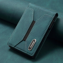 Load image into Gallery viewer, Premium Leather Pop-Up Card Wallet with RFID Protection - Automatic Card Holder