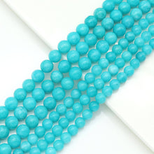 Load image into Gallery viewer, Amazonite Jade Round Smooth Beads, Sku#U1822