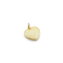 Load image into Gallery viewer, White mother of pearl Red black turquoise green Heart Charm, Sku#LX221