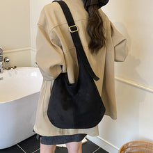 Load image into Gallery viewer, Women's Suede-Texture Bucket Shoulder Bag – Large Capacity Underarm Handbag