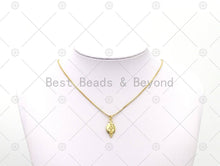 Load image into Gallery viewer, CZ Virgin Mary Charm, Sku#LK537