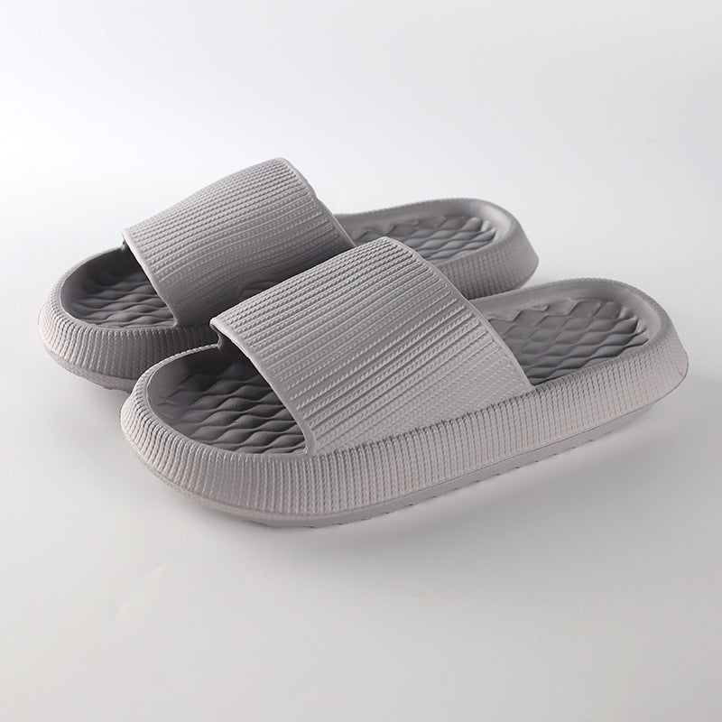 Women's EVA Slippers - Rhombus Stripe Anti-Slip Summer Slides