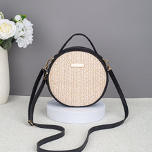 Load image into Gallery viewer, Woven Straw Round Bag