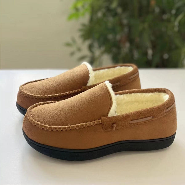 Winter Velvet Bean Cotton Shoes