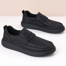 Load image into Gallery viewer, Men's Casual Slip-On Leather Shoes