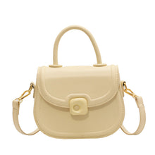 Load image into Gallery viewer, Women's Round Crossbody Bag - PU Leather Shoulder Bag with Adjustable Strap