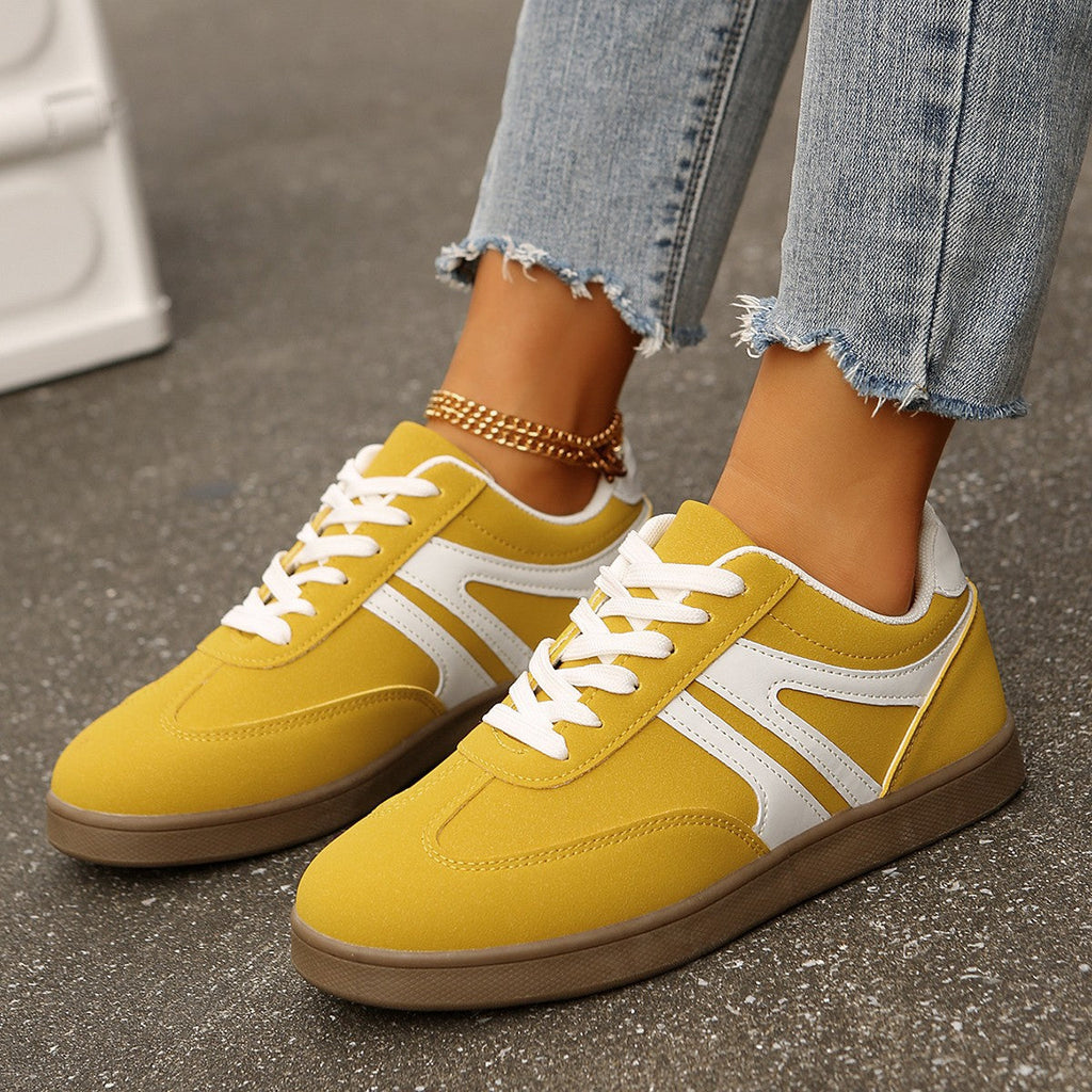 Women's Retro Round-Toe Running Flats