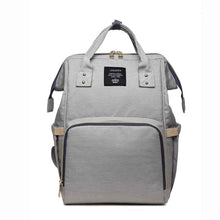 Load image into Gallery viewer, Maternity Diaper Backpack - Large Capacity Waterproof Oxford Nappy Bag with Anti-Theft Pocket &amp; Stroller Straps