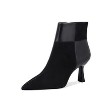 Load image into Gallery viewer, Women's Stiletto Ankle Boots - Pointed Toe High Heel Booties with Side Zipper