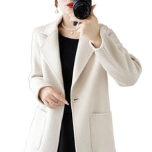 Load image into Gallery viewer, Mid-length Wool Casual Chic Coat
