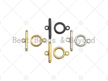 Load image into Gallery viewer, 1 Set Gold and Silver Plated Toggle Clasp, Toggle Clasp, sku#Y255