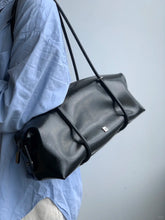 Load image into Gallery viewer, Women's Textured Boston Bag – Large Capacity PU Leather Structured Handbag | Sarah Express