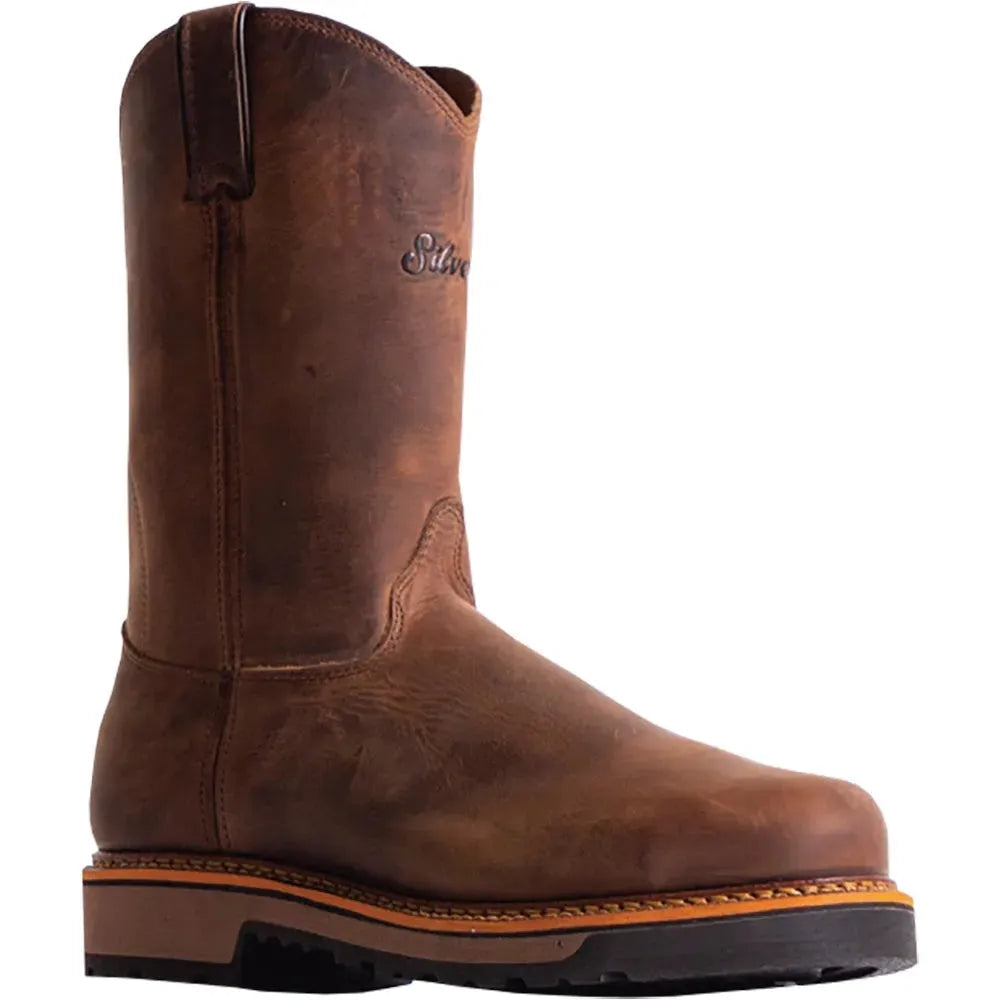 Silverado by Abilene Joe 10" (Steel Toe) - Dual Density Sole Leather Cowboy Boots
