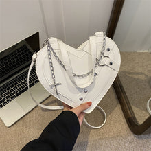 Load image into Gallery viewer, Korean-style Cute Niche Heart-shaped Shoulder Crossbody Bag