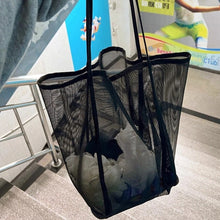 Load image into Gallery viewer, Transparent Mesh One-shoulder Bag Fashionable Lightweight And High-capacity