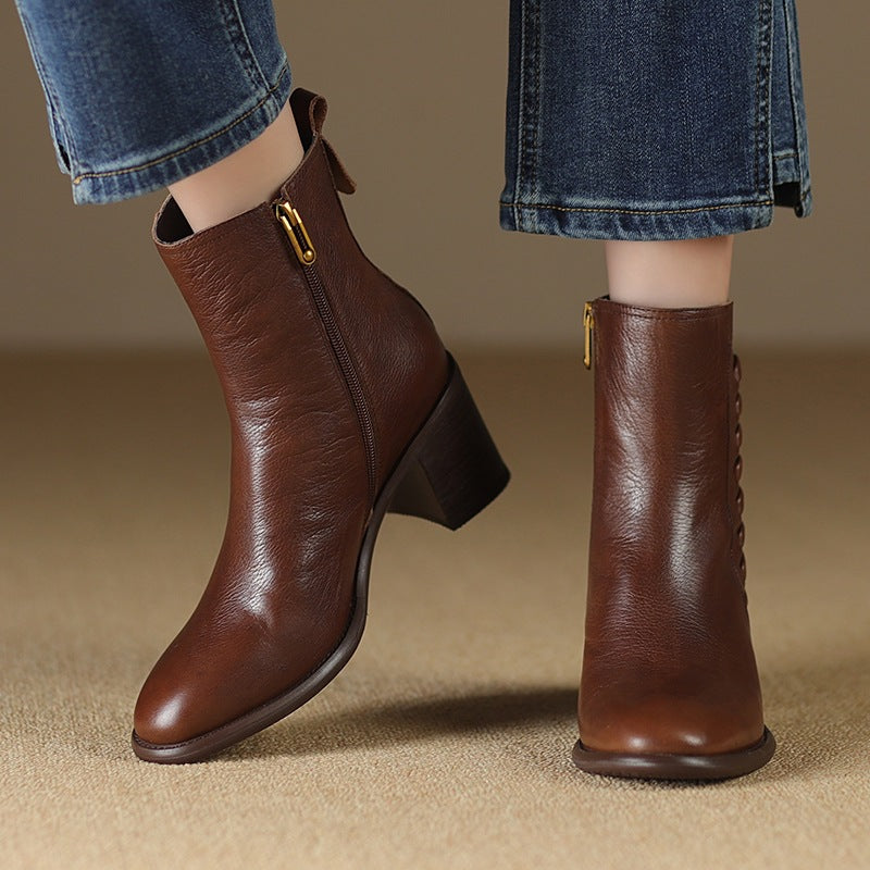 Retro British-Style Dr Martens Over-the-Knee Boots