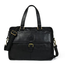 Load image into Gallery viewer, The Modern Briefcase Black