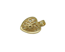 Load image into Gallery viewer, CZ Filigree Heart Charm, Sku#LK606