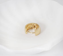 Load image into Gallery viewer, Gold Thick Hoop Earrings, Sku#CP47