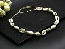 Load image into Gallery viewer, Cowrie Shell Necklace, Cowrie Shell Choker, Cowrie Necklace