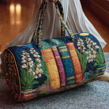Load image into Gallery viewer, Bookwind Series Short-Distance Handheld Quilted Embroidery Travel Bag Multi-Functional