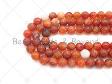 Load image into Gallery viewer, Dark Orange Fire Agate, Round Faceted 12mm, UA141C