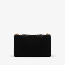 Load image into Gallery viewer, The Infanta Black Spike Leather Handbag