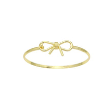 Load image into Gallery viewer, Plain Gold Bowknot  Bracelet, Sku#A400