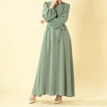 Load image into Gallery viewer, Candy Color Pleated Abaya | Must-have Essential Basic Dress (MA142)