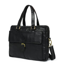 Load image into Gallery viewer, The Modern Briefcase Black